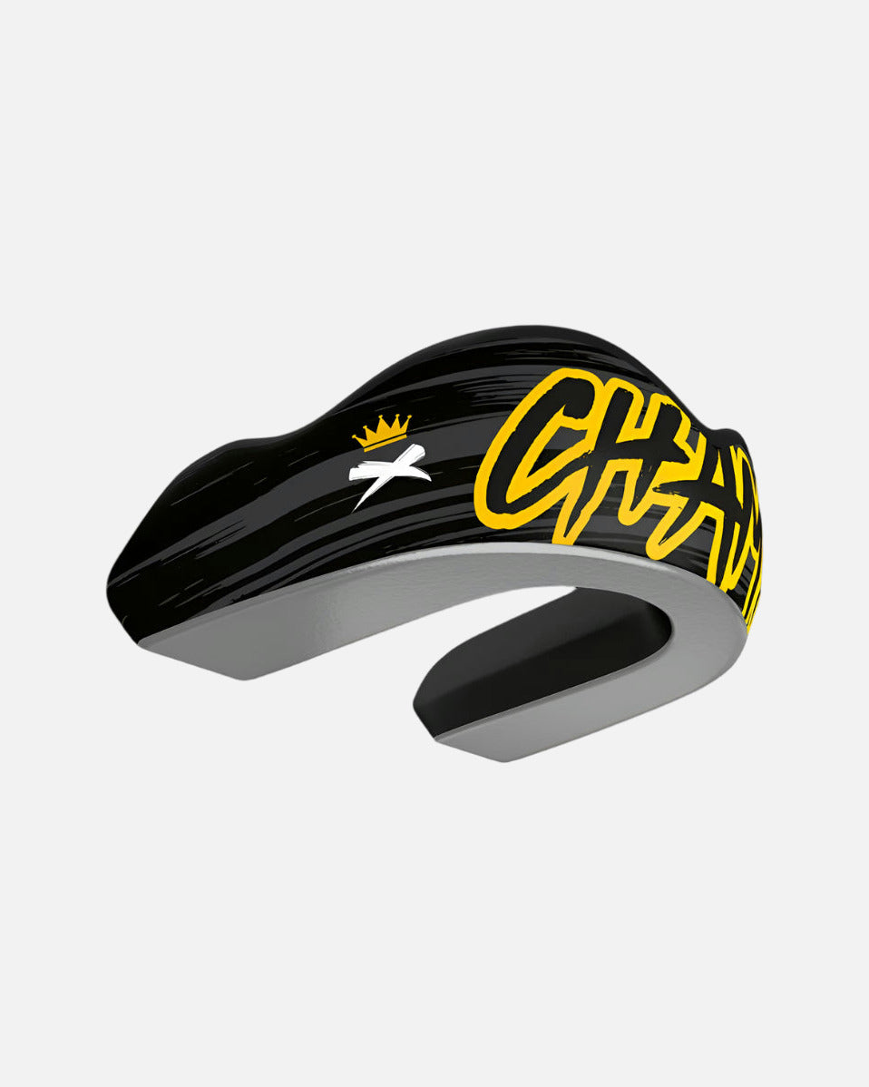 Protège-dents Damage Control Extreme Impact Series Champ – Noir/Jaune