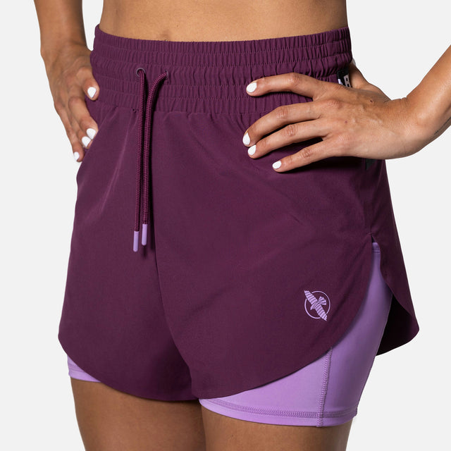 Hayabusa Trainingsshorts för damer – Vin