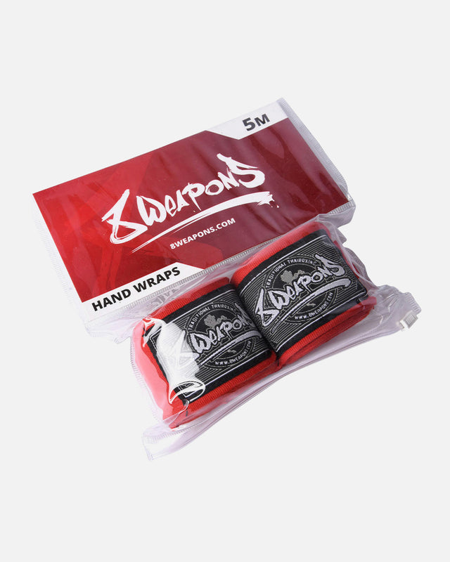 Vendas de boxeo 8 WEAPONS – Rojo