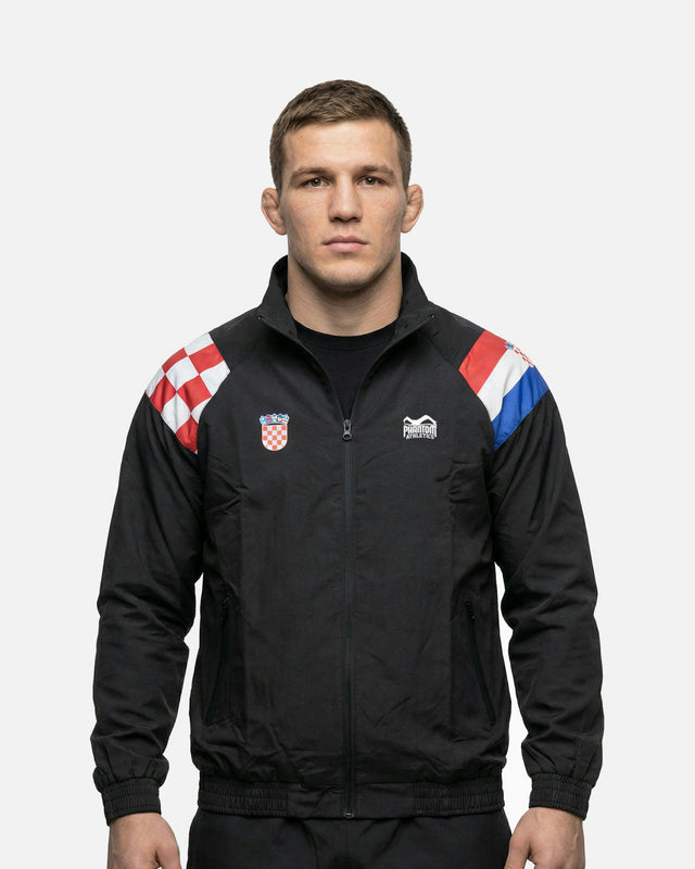 Phantom Athletics Trainingsjas DMC Team Croatia - Svart/Röd/Vit
