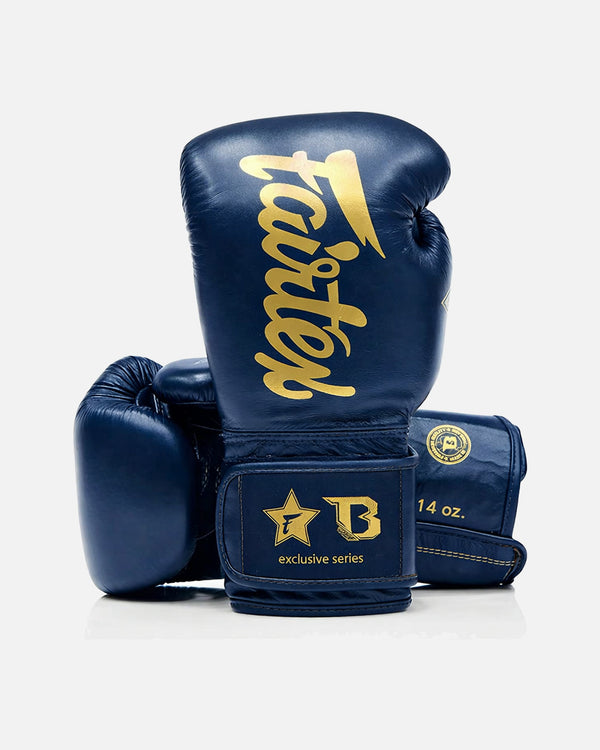 Luvas de boxe Fairtex FXB V2 – Azul-marinho