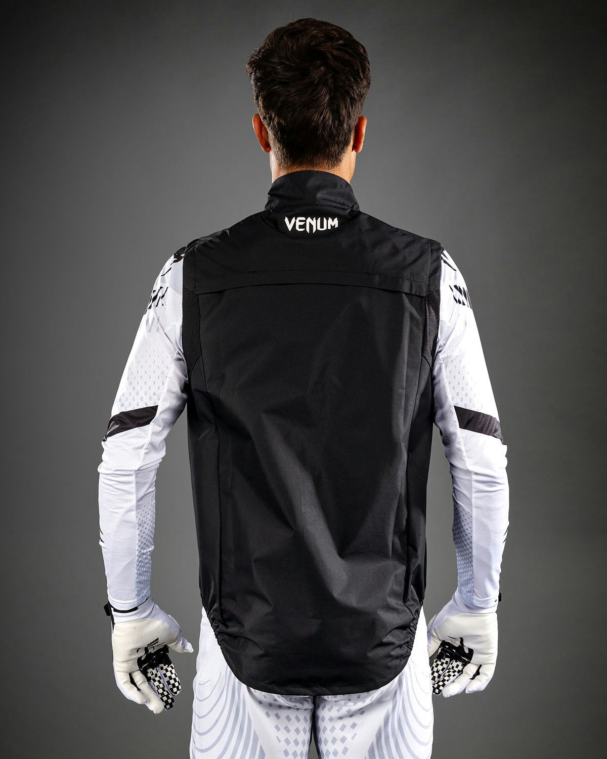 Venum Mouwloze Windbreaker MX Basics - Zwart/Wit