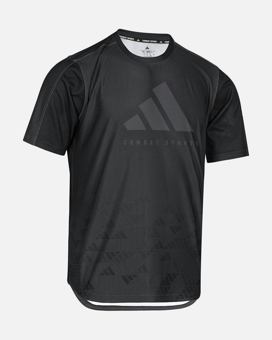 Adidas T-Shirt Tech Line – Schwarz/Grau