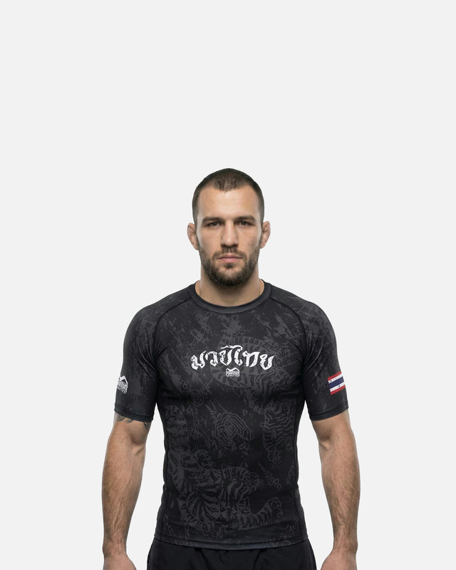 Rashguard Phantom Athletics Muay Thai – Nero/Grigio