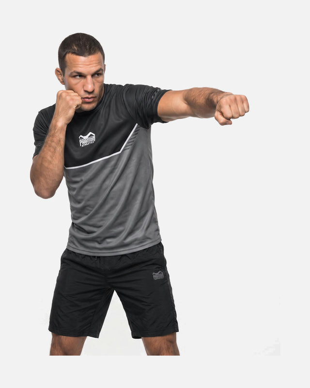T-shirt da allenamento Phantom Athletics EVO Apex – Grigio