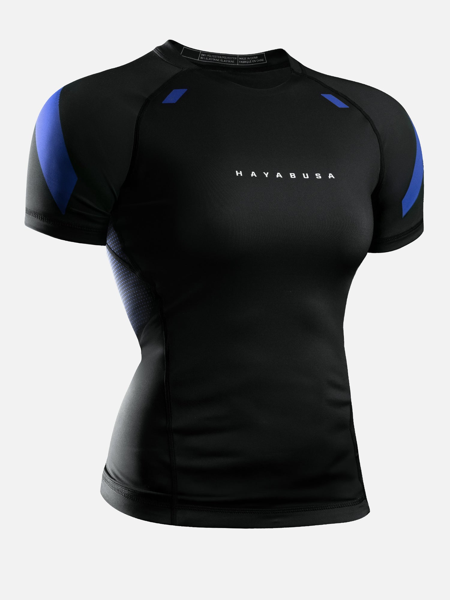 Hayabusa Rashguard Pro Ranked Kurzarm Damen – Blau
