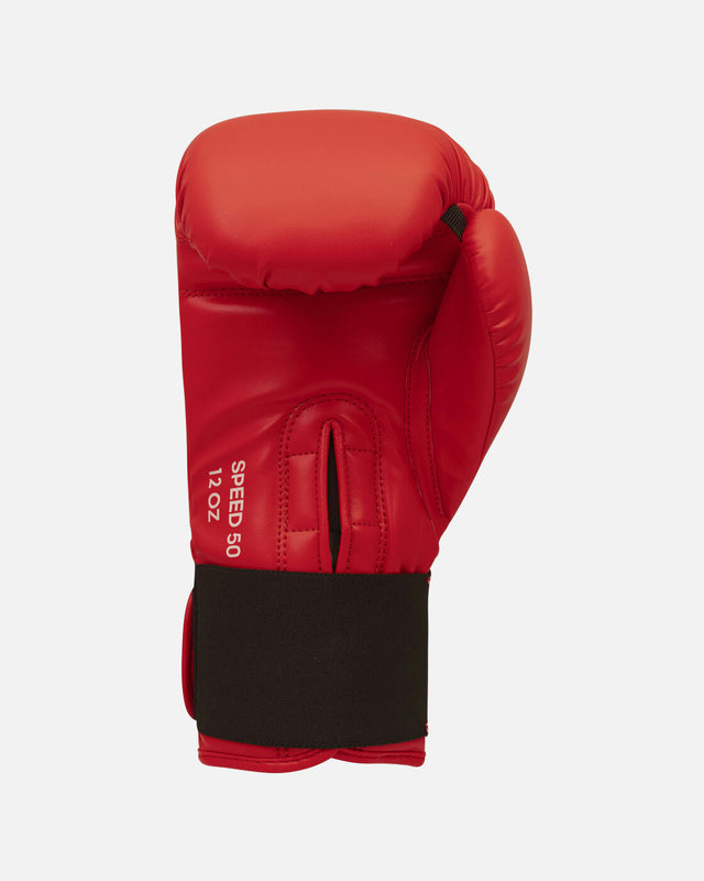 Mănuși de box Adidas Speed 50 – Roșu/Argintiu