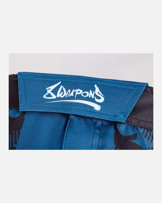 Pantalones de MMA 8 WEAPONS Hit 2.0 – Azul marino/Negro