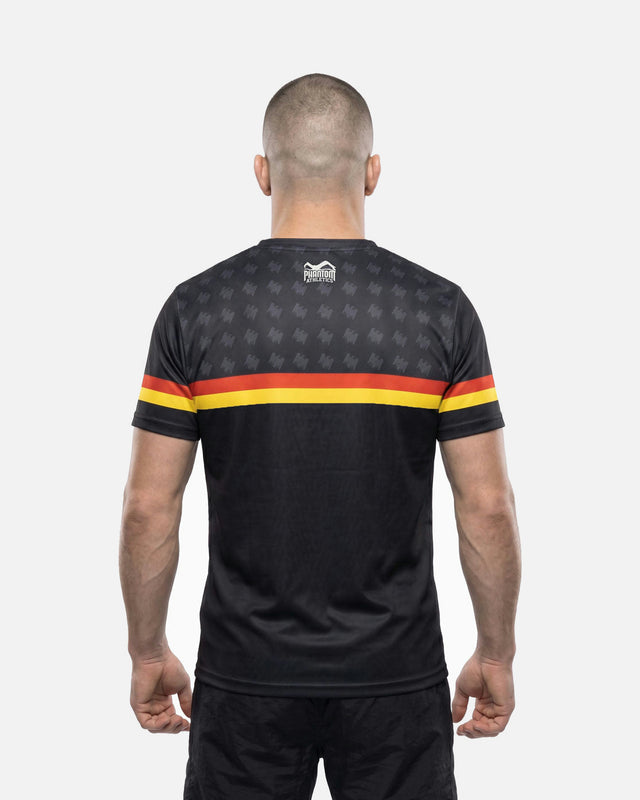 Trička Phantom Athletics EVO+ Germany ECP – Černé/Červené/Zlaté
