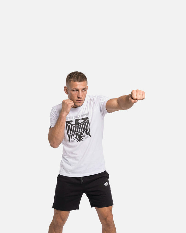 Phantom Athletics T-Shirt Germany Never Back Down – Weiß