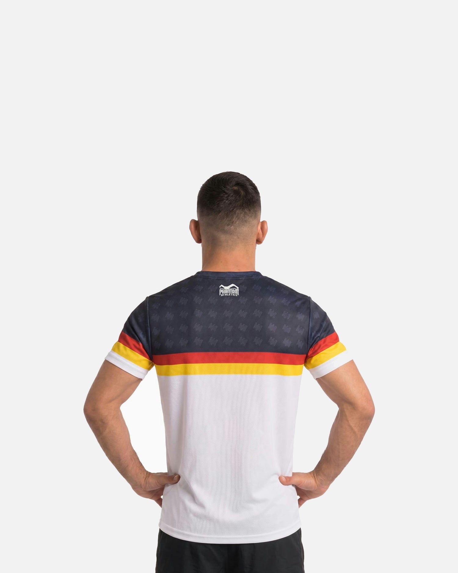 Phantom Athletics T-Shirt EVO+ Germany ECP – White/Black/Red/Gold