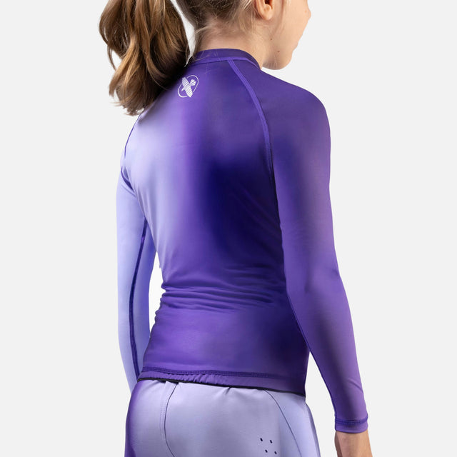 Rashguard Hayabusa Apex Nova Mâneci Lungi Copii – Violet