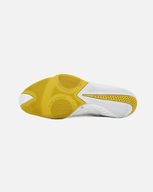 Botas de boxeo Nike HyperKO 3 – Blanco/Oro