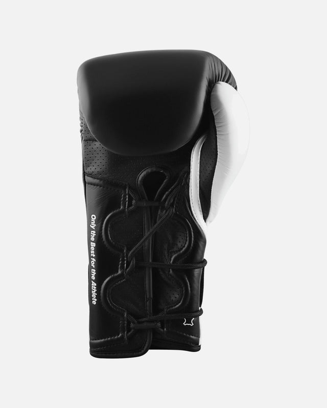 Guantes de boxeo Adidas Hybrid 350 Duo Lace – Negro/Blanco