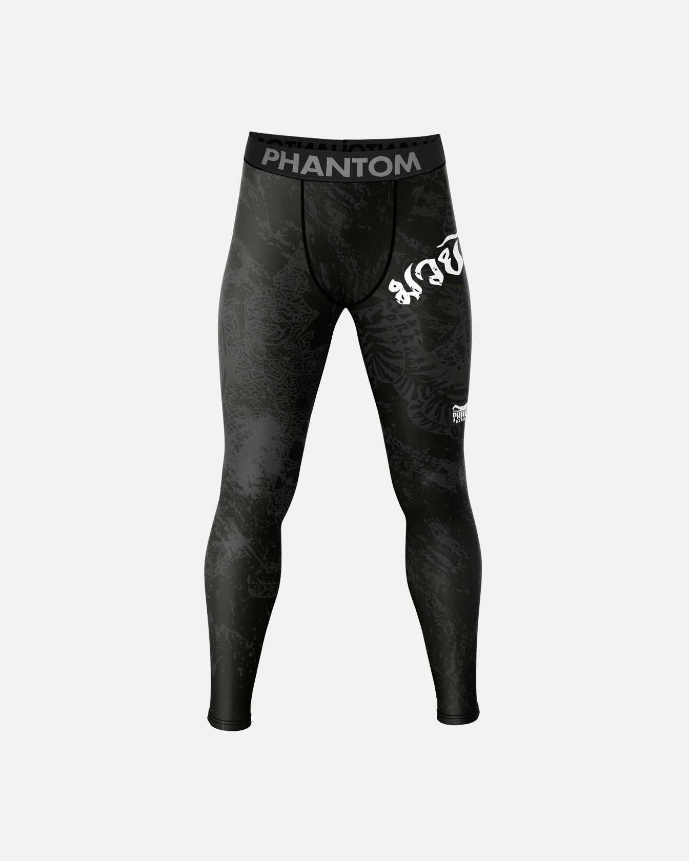 Phantom Athletics Kompressionsshorts Muay Thai – Svart/Grå