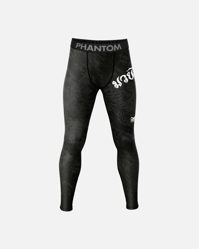 Phantom Athletics Kompressionsshorts Muay Thai – Svart/Grå