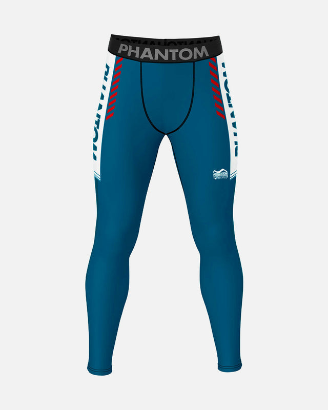 Spodenki kompresyjne Phantom Athletics APEX – Niebieskie