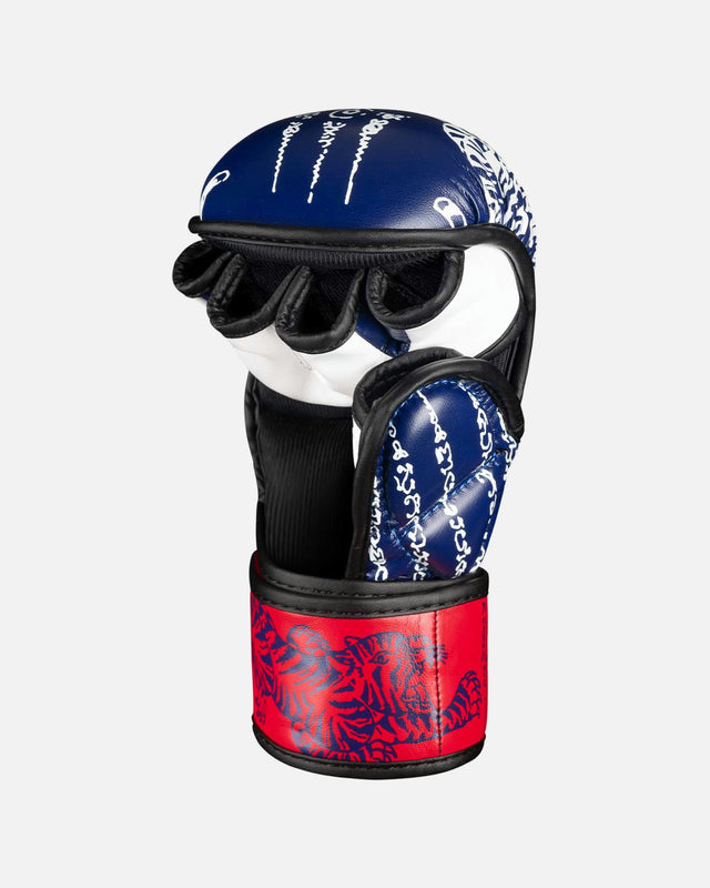 MMA sparingové rukavice Phantom Athletics Muay Thai – Modré