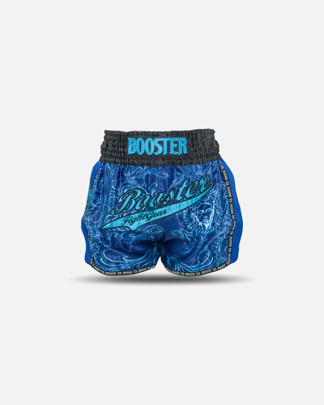 Booster Muay Thai shorts Medusa – Blå