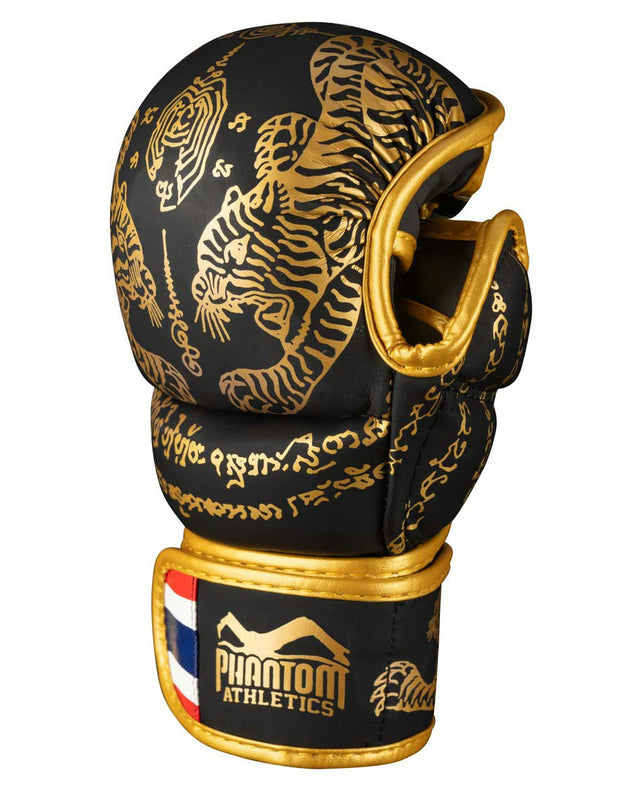 Phantom Athletics MMA Handschoenen Sparring Muay Thai - Zwart/Goud