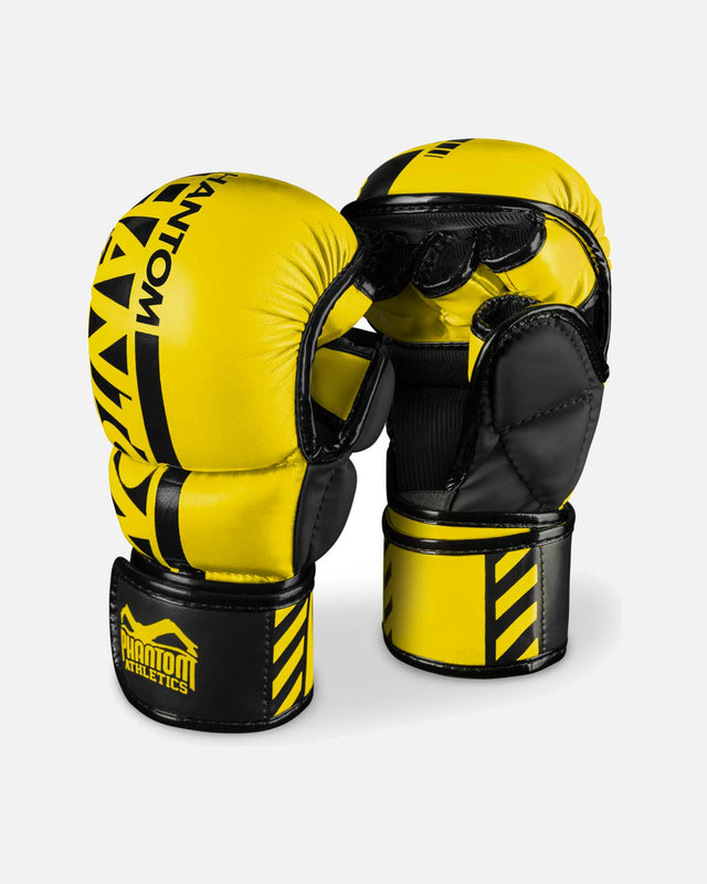 Mănuși MMA Phantom Athletics APEX – Albastru Neon