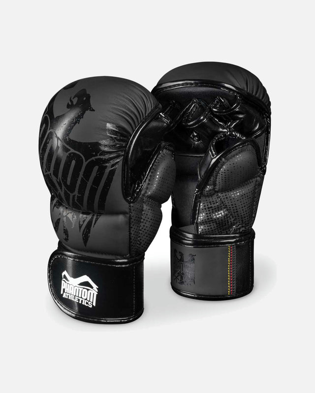 MMA rukavice Phantom Athletics German Eagle – Černé