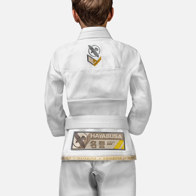 Kimono BJJ Hayabusa Ascend Bambini – Bianco
