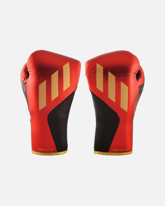 Adidas Boxningshandskar Speed Tilt 750 – Röd/Svart/Guld