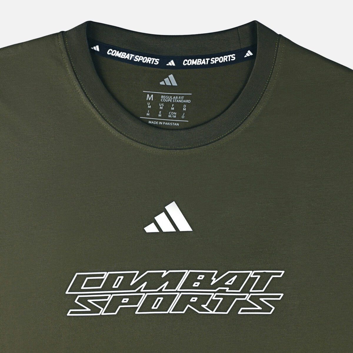 Triko Adidas Community Line 26 – Olivově zelené