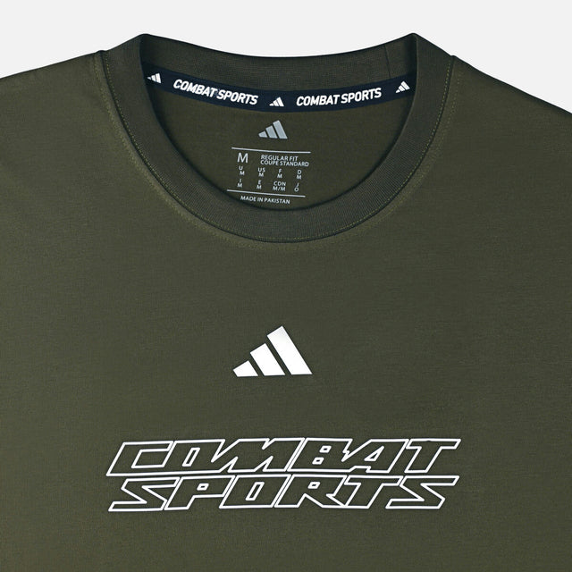 Triko Adidas Community Line 26 – Olivově zelené