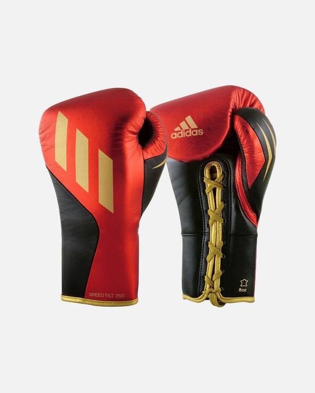 Adidas Boxningshandskar Speed Tilt 750 – Röd/Svart/Guld