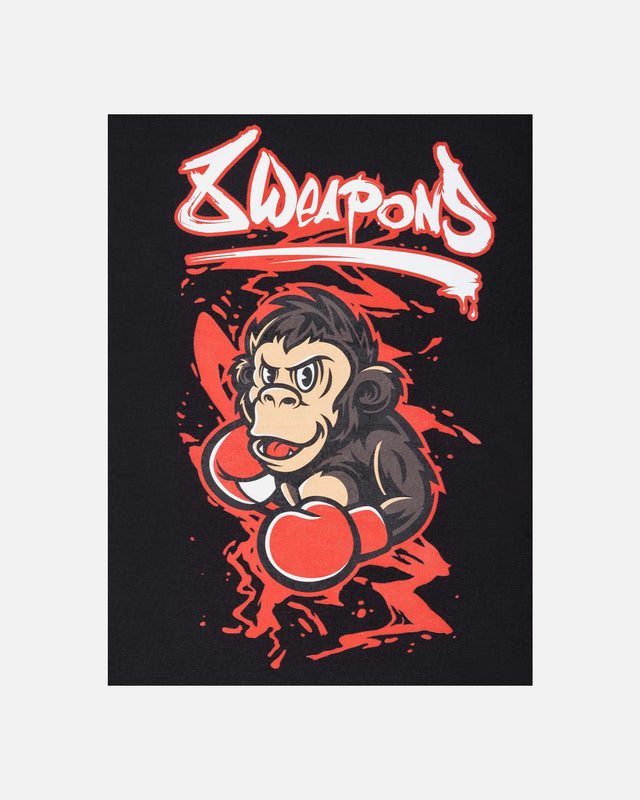 8 WEAPONS T-Shirt Joe – Svart/Röd