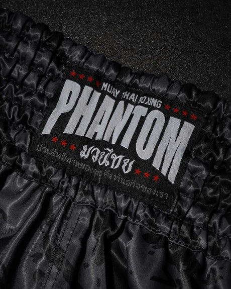 Pantaloni scurți Muay Thai Phantom Athletics Tiger Camo – Gri