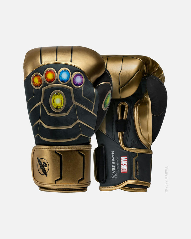 Luvas de boxe Hayabusa Thanos – Ouro/Preto
