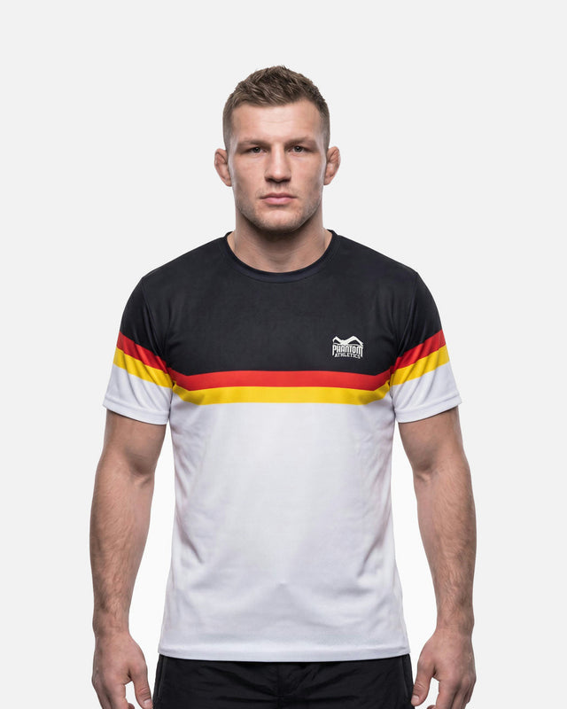 Phantom Athletics Trainingsshirt EVO+ Germany EC - Vit/Svart/Röd/Guld