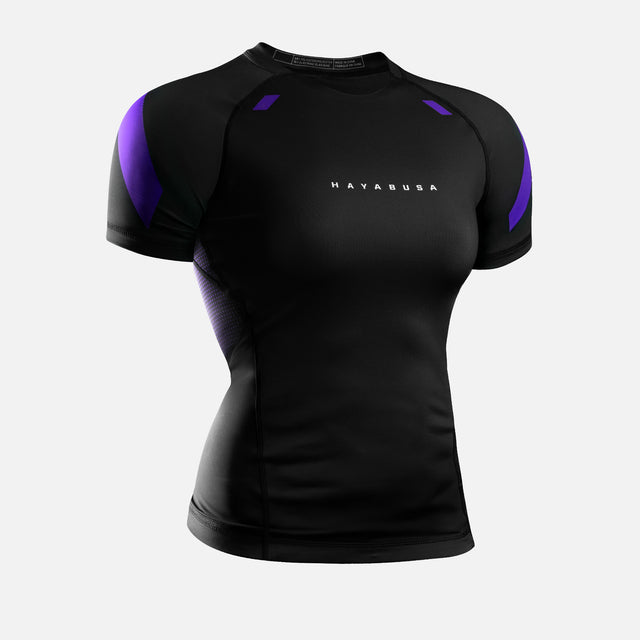 Rashguard Hayabusa Pro Ranked Mâneci Scurte Femei – Violet