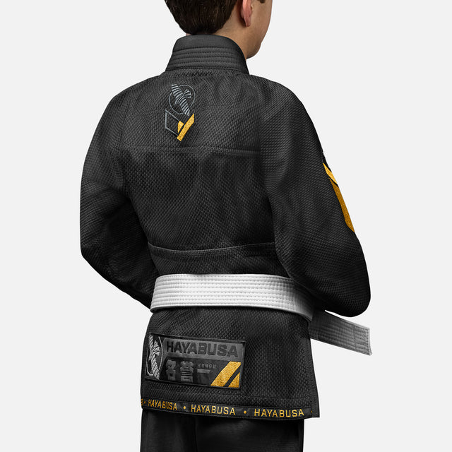 Kimono BJJ Hayabusa Ascend – Bambini – Nero
