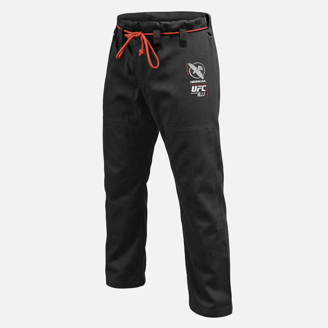 Hayabusa x UFC BJJ-Gi-Hose Twill – Schwarz