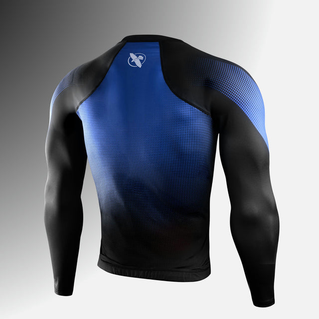 Rashguard Hayabusa Pro Ranked Manga Comprida – Azul