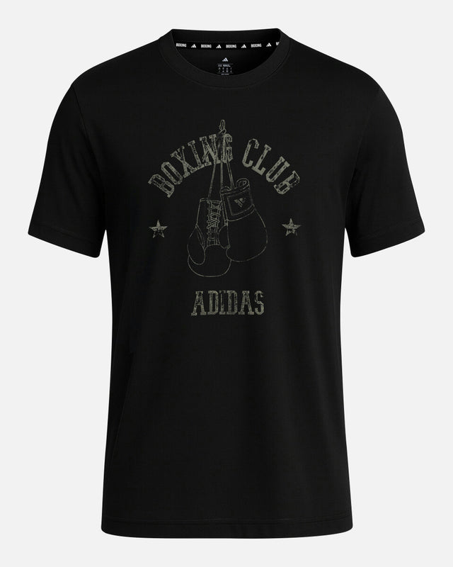 Adidas T-shirt Boxing Graphic Line - Sort