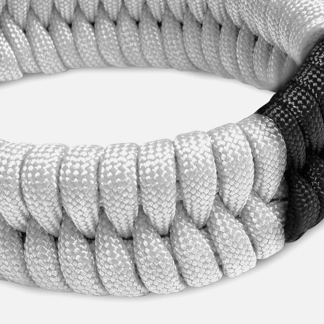 Brățară Paracord Jiu Jitsu Hayabusa – Alb