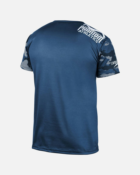 Phantom Athletics Trainingsshirt EVO Warfare – Námořnicky modrá kamuláž