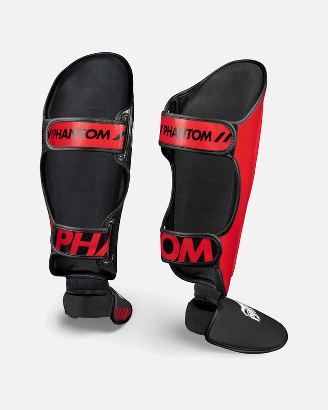 Phantom Athletics Skinnebensbeskyttere APEX Striking – Rød