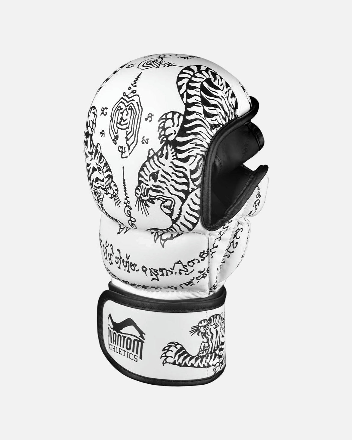 Rękawice MMA sparingowe Phantom Athletics Muay Thai – Białe