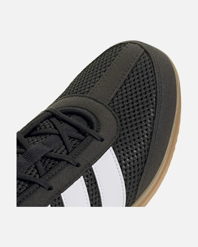 Botas de boxeo Adidas Box Hog Wide – Negro/Blanco