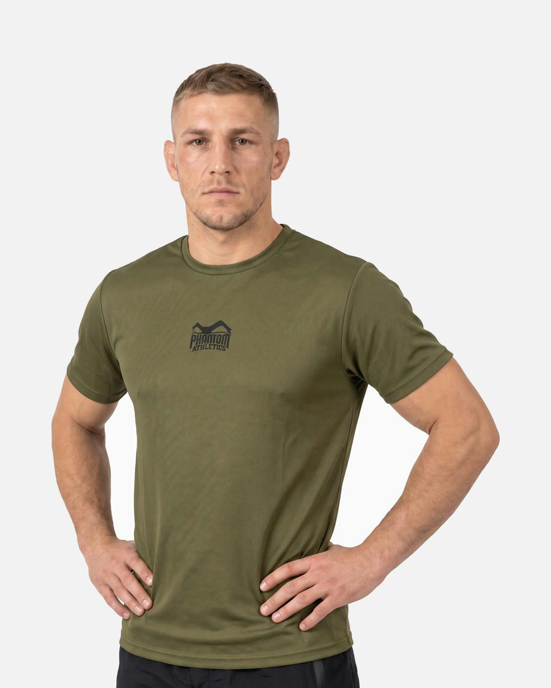 Phantom Athletics Tréninkové tričko EVO Apex – Army