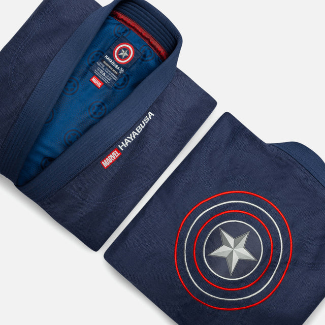 Kimono de BJJ Marvel Captain America – Bleu