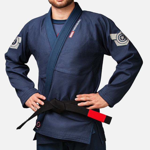 Kimono de BJJ Marvel Captain America – Bleu