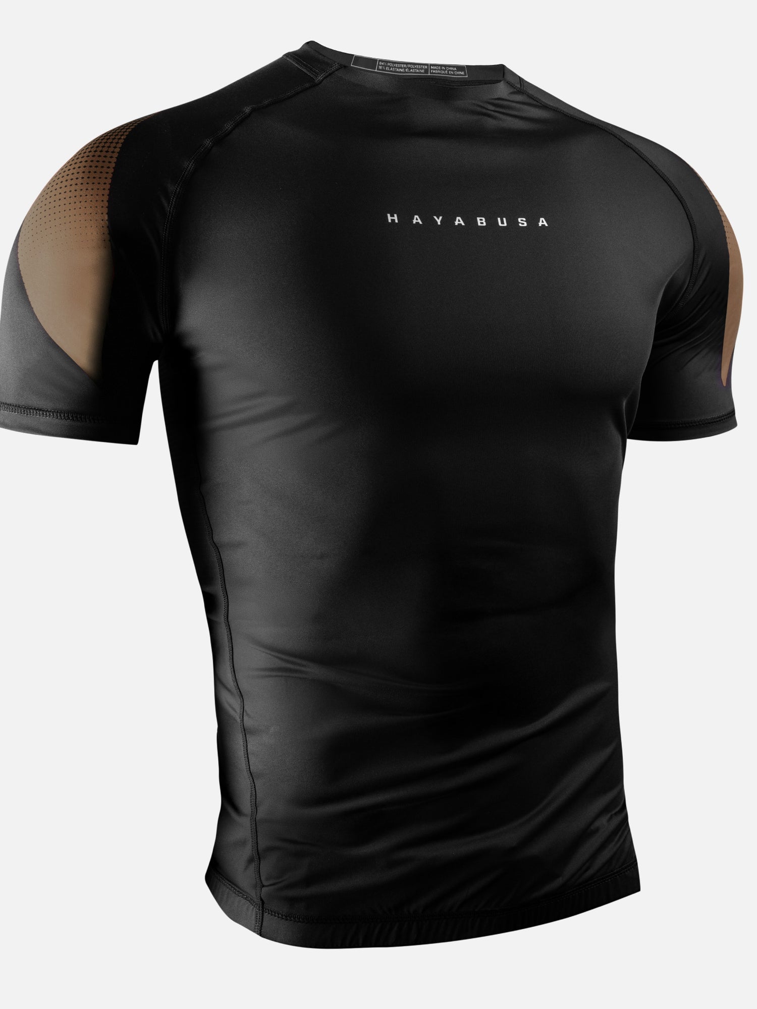 Rashguard Hayabusa Pro Ranked Manches Courtes – Marron