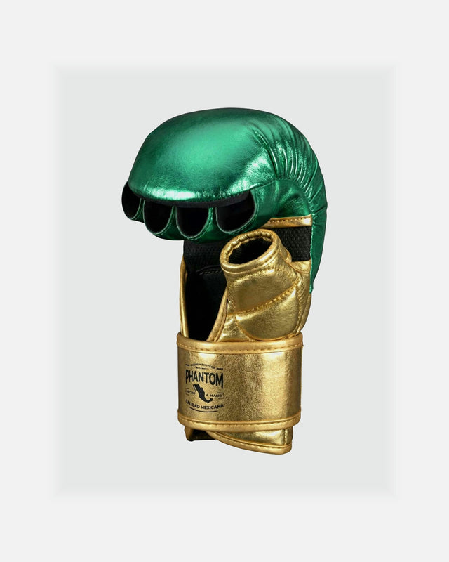 Phantom Athletics MMA Handschoenen Mexico - Groen/Goud